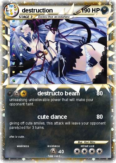Pokemon destruction