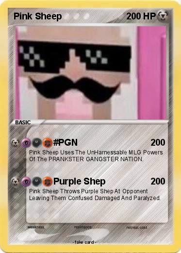 Pokemon Pink Sheep