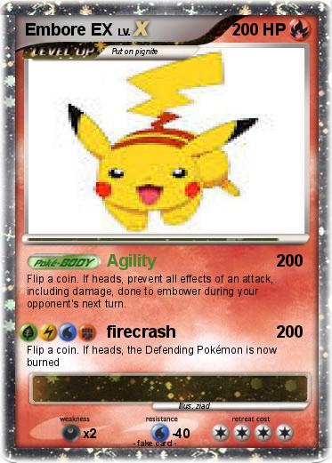 Pokemon Embore EX