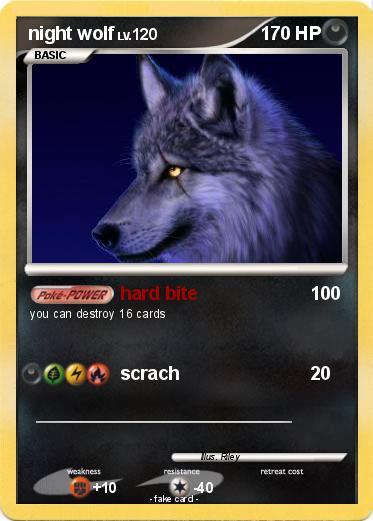 Pokemon night wolf