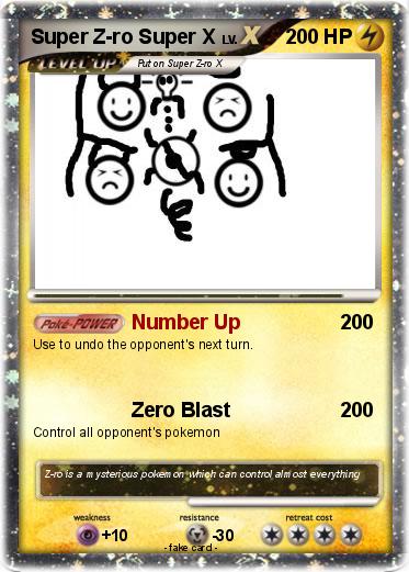 Pokemon Super Z-ro Super X