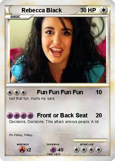 Pokemon Rebecca Black