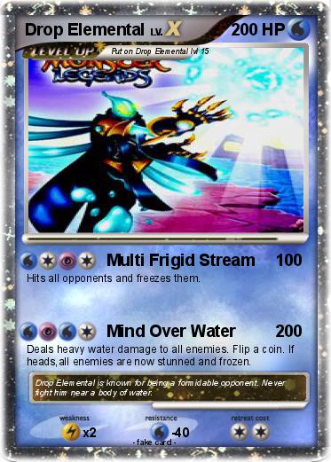 Pokemon Drop Elemental