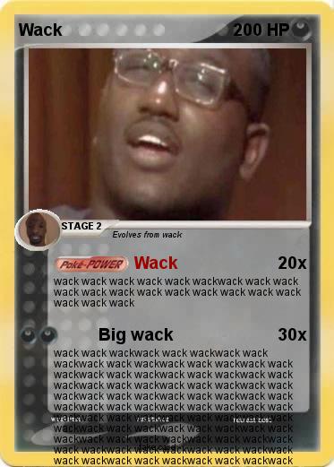 Pokemon Wack