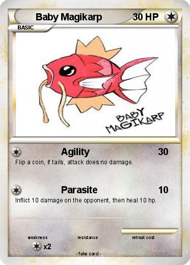 Pokemon Baby Magikarp