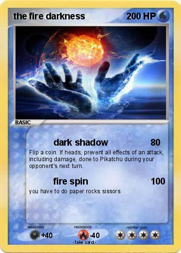 Pokemon the fire darkness