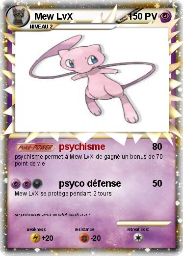 Pokemon Mew LvX