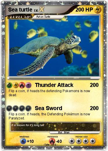 Pokemon Sea turtle