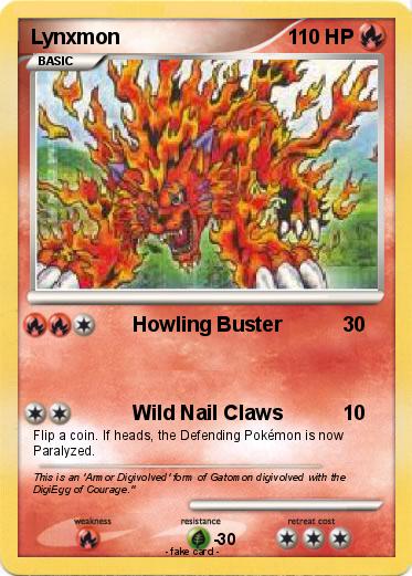 Pokemon Lynxmon