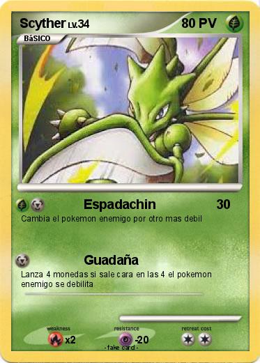 Pokemon Scyther
