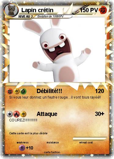 Pokemon Lapin crétin