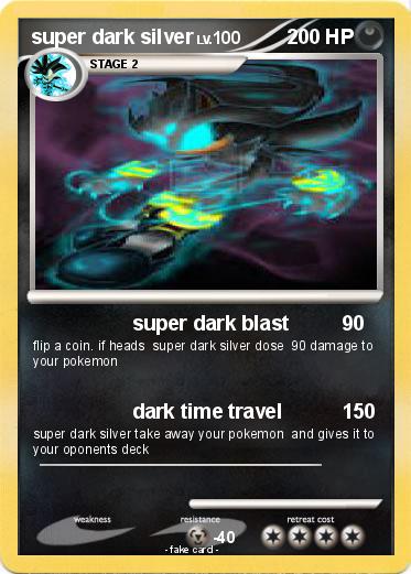 Pokemon super dark silver