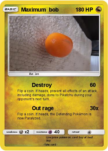 Pokemon Maximum  bob
