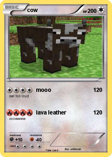 Pokemon cow