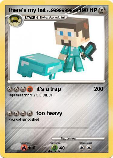 Pokemon there's my hat