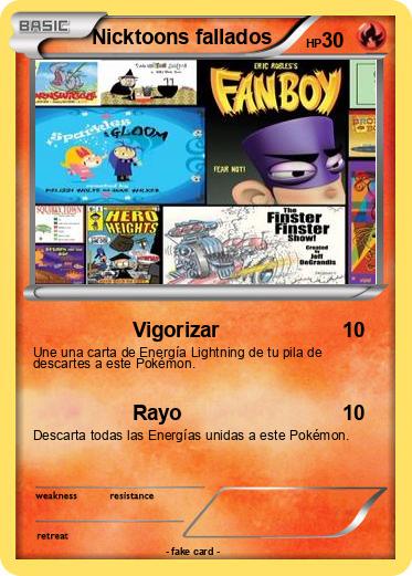 Pokemon Nicktoons fallados