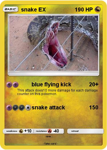 Pokemon snake EX