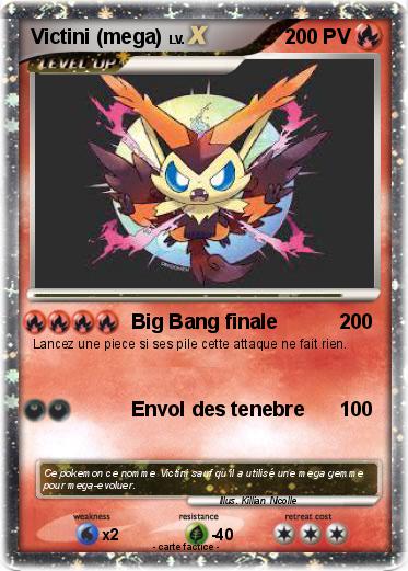 Pokemon Victini (mega)