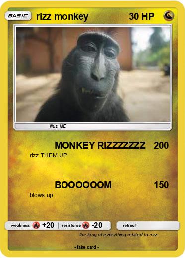 Pokemon rizz monkey