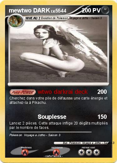 Pokemon mewtwo DARK