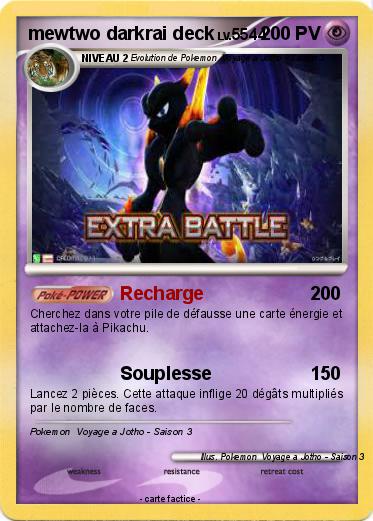 Pokemon mewtwo darkrai deck