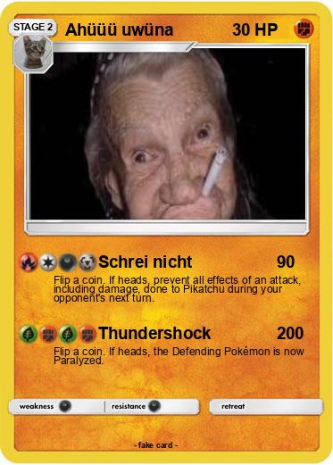 Pokemon Ahüüü uwüna