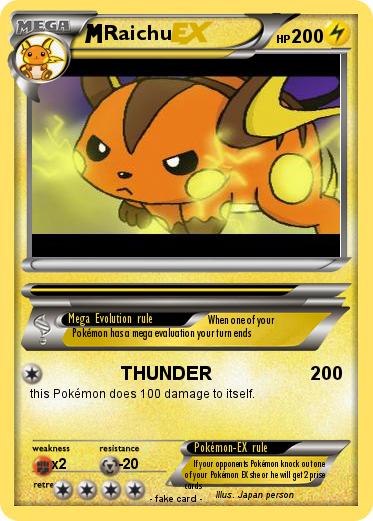 Pokemon Raichu
