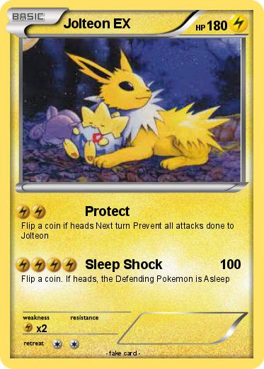 Pokemon Jolteon EX