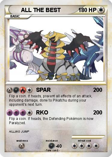 Pokemon ALL THE BEST