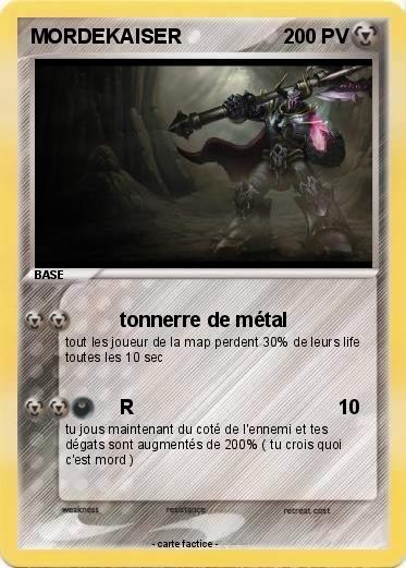 Pokemon MORDEKAISER