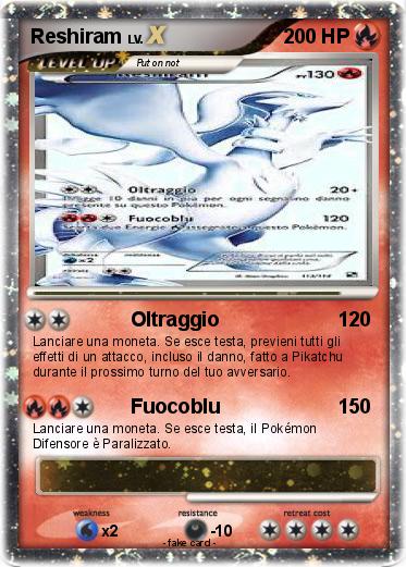 Pokemon Reshiram
