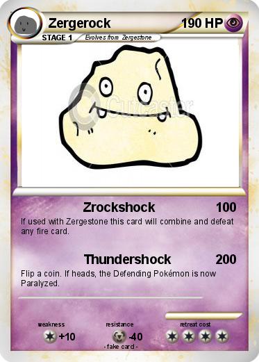 Pokemon Zergerock