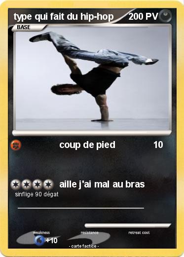 Pokemon type qui fait du hip-hop