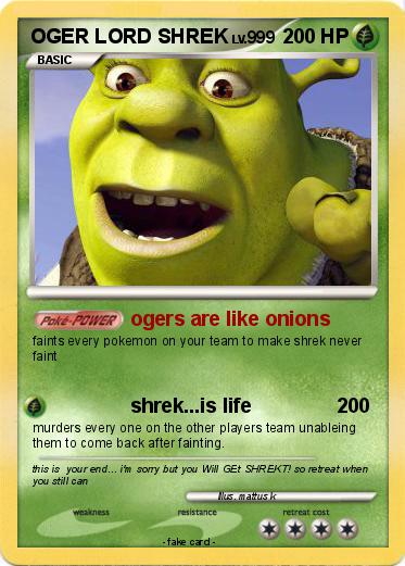 Pokemon OGER LORD SHREK