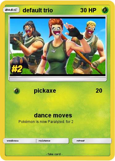 Pokemon default trio