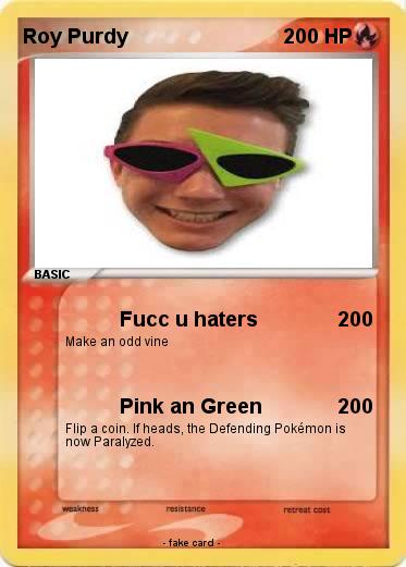 Pokemon Roy Purdy