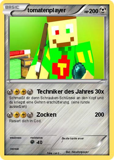 Pokemon tomatenplayer