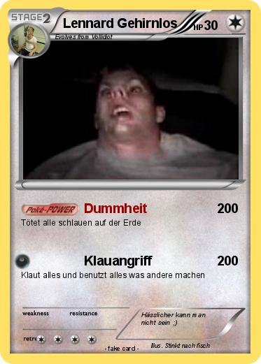 Pokemon Lennard Gehirnlos