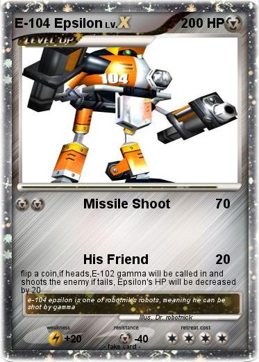 Pokemon E-104 Epsilon