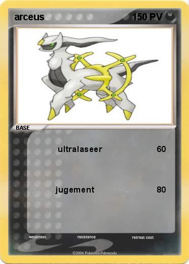 Pokemon arceus