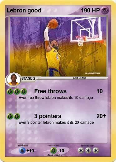 Pokemon Lebron good
