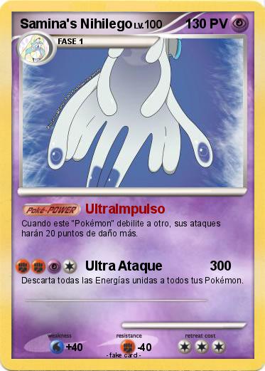 Pokemon Samina's Nihilego
