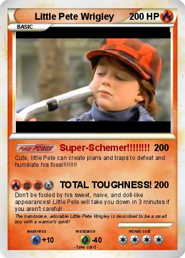Pokemon Little Pete Wrigley