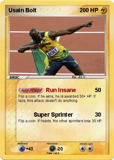 Pokemon Usain Bolt