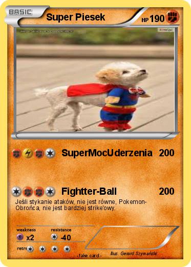 Pokemon Super Piesek