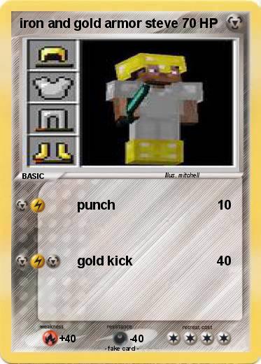 Pokemon iron and gold armor steve