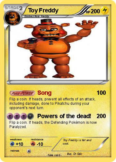 Pokemon Toy Freddy
