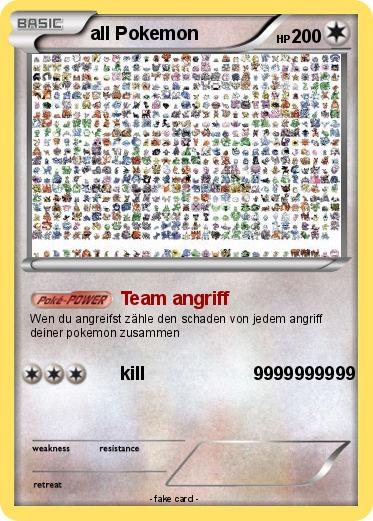 Pokemon all Pokemon