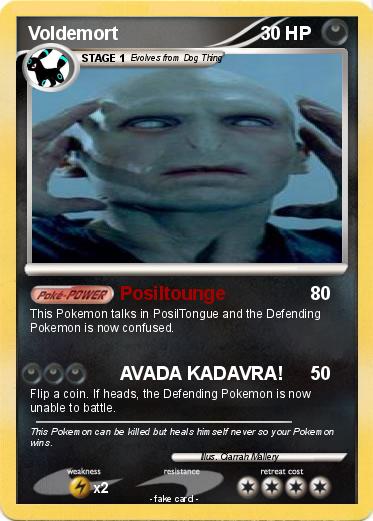 Pokemon Voldemort