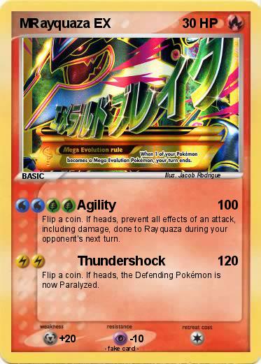 Pokemon MRayquaza EX